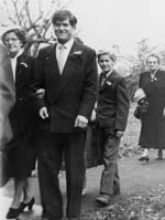 1956 Toni mit Mutter und Bruder Michael